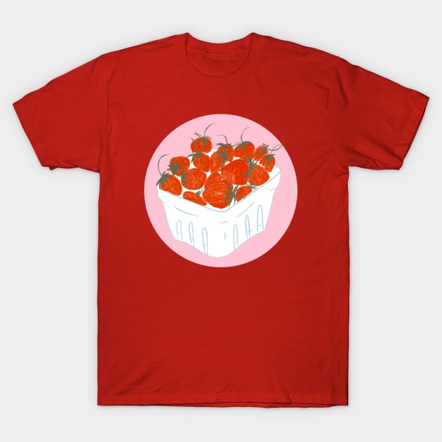 Strawberry T-Shirt by Hija Design